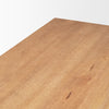 Mercana Suke Dining Table Natural Wood Tabletop Detail