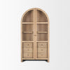 Mercana Suri Cabinet Light Brown Front Facing View