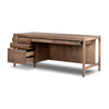 Suspension Desk 235487-001 angled with open drawers