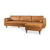 Mercana Svend Sectional Sofa right chaise angled view 