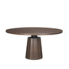 Mercana Swanson Dining Table Dark Brown Angled View 70830-AB