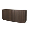 Mercana Swanson Sideboard Dark Brown Angled View 71007
