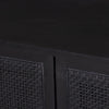 Sydney 6 Drawer Dresser Black Cane Solid Mango Wood Four Hands
