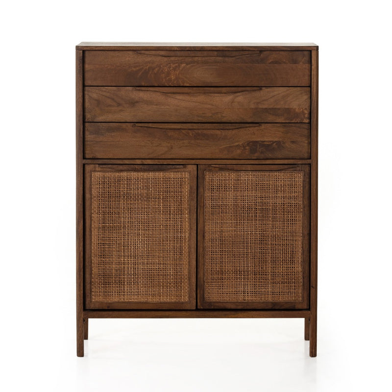 Sydney Tall Dresser Brown Wash Front Facing View 106690-007