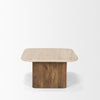 Mercana Symona Rectangle Coffee Table side view 
