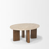 Syona Coffee Table 70879-AB angled side view 