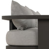 Tahana Outdoor Metal Sofa 96" 248232-001 side seat and back cushions