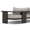 Tahana Outdoor Metal Sofa 96" 248232-001 metal legs 