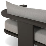 Tahana Outdoor Metal Sofa 96" 248232-001 long back pillow 
