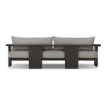 Four Hands Tahana Outdoor Metal Sofa 96" back view 