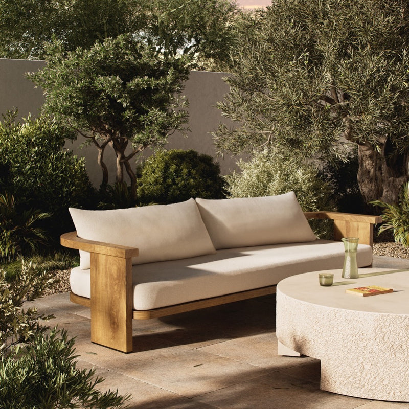 Tahana Outdoor Sofa 96" 241001-001 staged view 