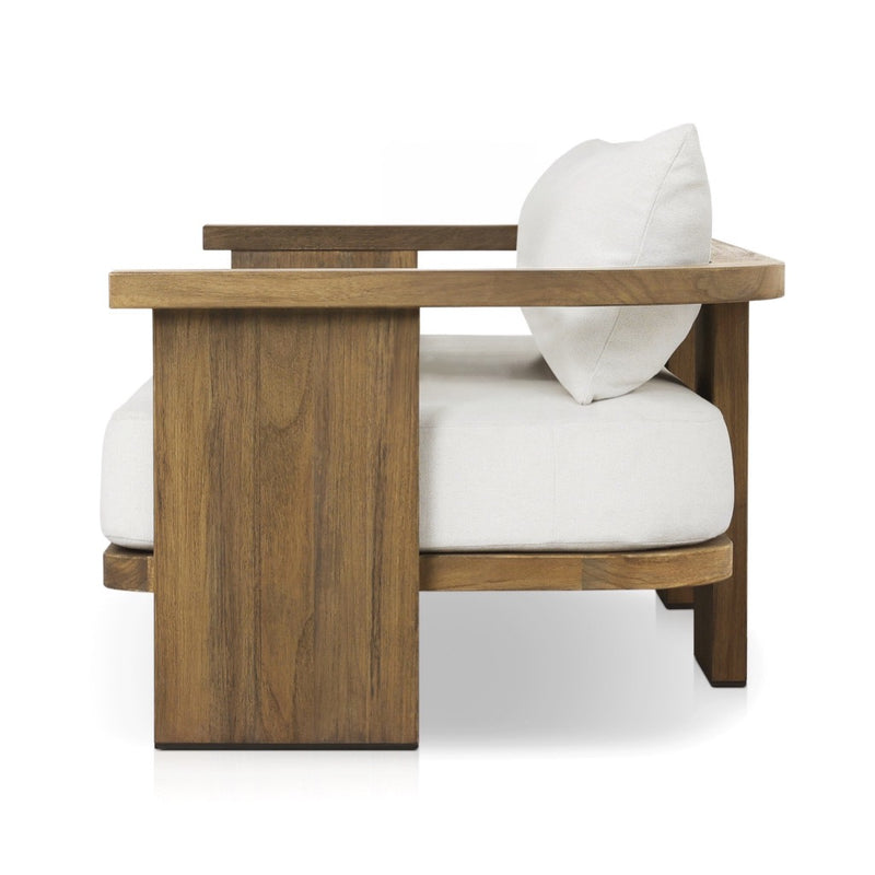 Four Hands Tahana Outdoor Sofa 96" side view 
