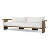 Four Hands Tahana Outdoor Sofa 96" angled view 