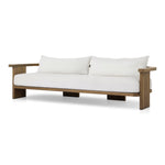 Four Hands Tahana Outdoor Sofa 96" angled view 
