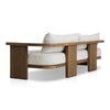 Tahana Outdoor Sofa 96" 241001-001 angled back view 