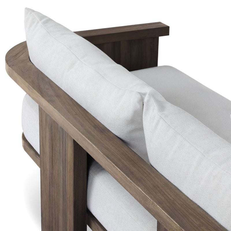 Tahana Outdoor Sofa 96" 241001-001 back view pillows