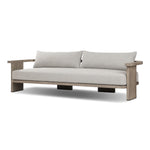 Four Hands Tahana Outdoor Sofa 96" angled view 
