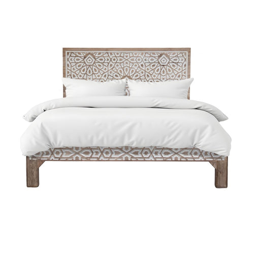 Tangiers Bed FTG-PBKNW front staged view 