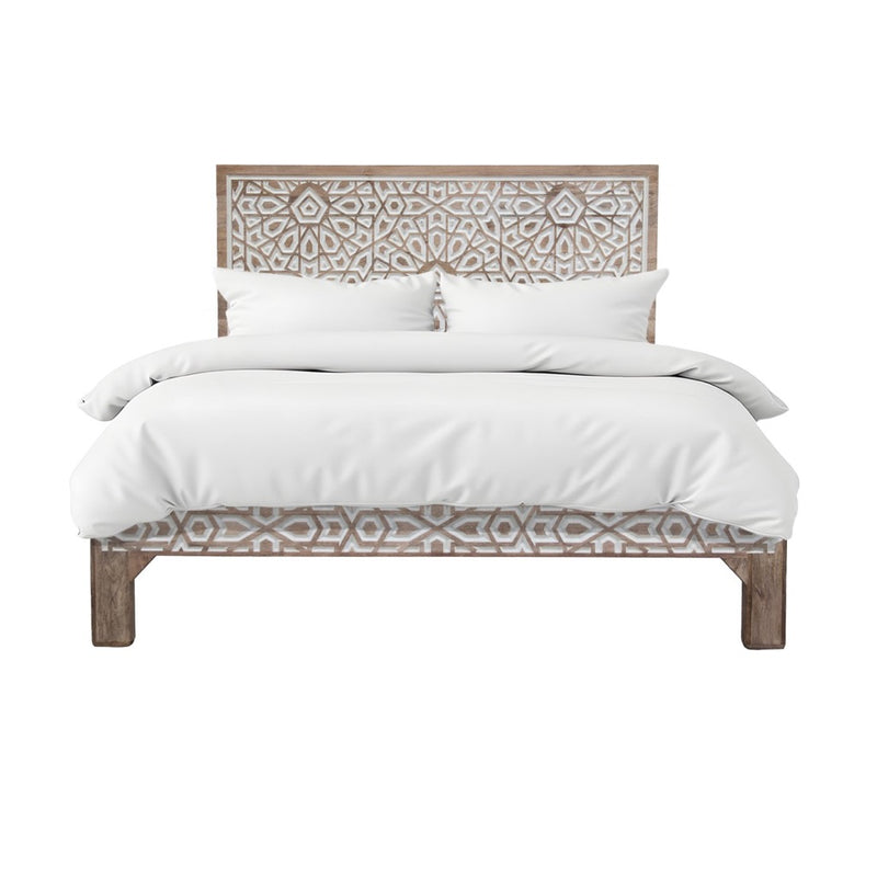 Tangiers Bed FTG-PBKNW front staged view 