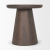 Takoda Drum Accent Table 70878 side view 