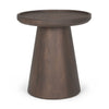 Mercana Takoda Drum Accent Table angled view 