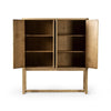 Four Hands Tamara Cabinet interiors shelves