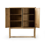 Four Hands Tamara Cabinet interiors shelves