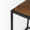 Mercana Taniel Accent Stool seat corner view 