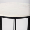 Tanner Bistro Table 69912-AB marble top view 
