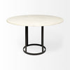 Tanner Round Dining Table 68849-AB front view 