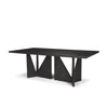 Mercana Tarro Dining Table Black Angled View 70897