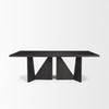 Mercana Tarro Dining Table Black Front Facing View 70897