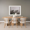 Mercana Tarro Dining Table Light Brown Staged View
