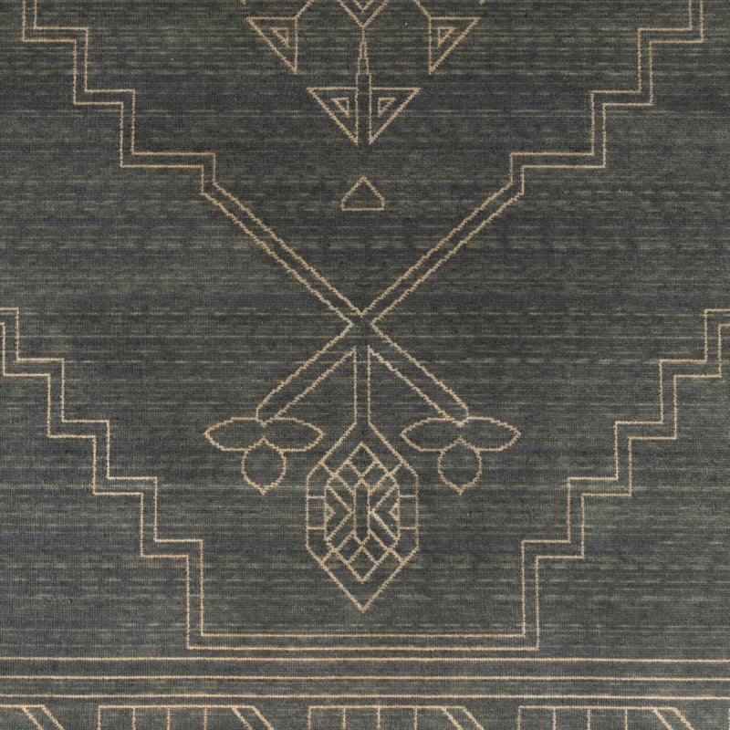 Taspinar 5' x 8' Rug Charcoal Pattern Detail 230962-006
