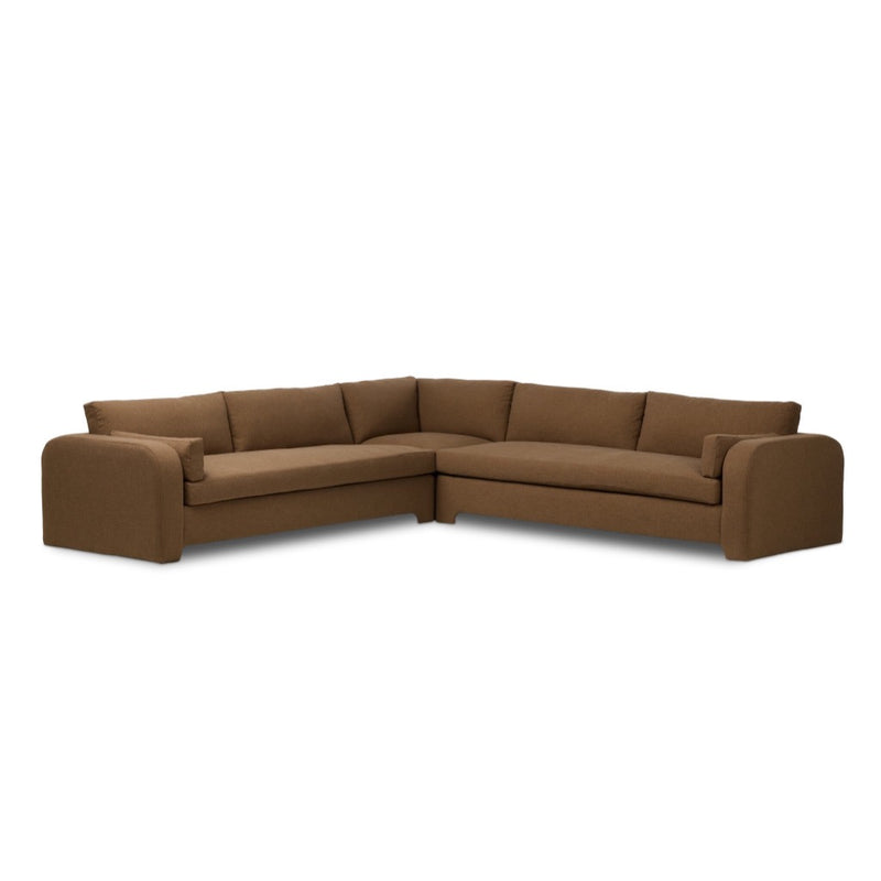 Four Hands Tate 3Pc Sectional angled view