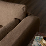 Tate 3Pc Sectional 249584-002 staged back cushion view