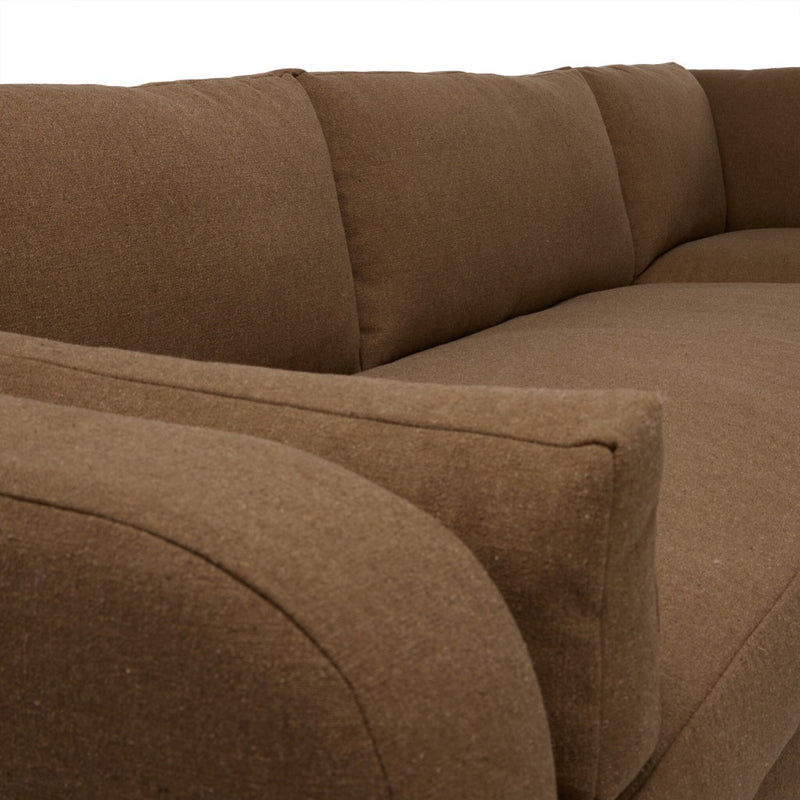 Four Hands Tate 3Pc Sectional arm view