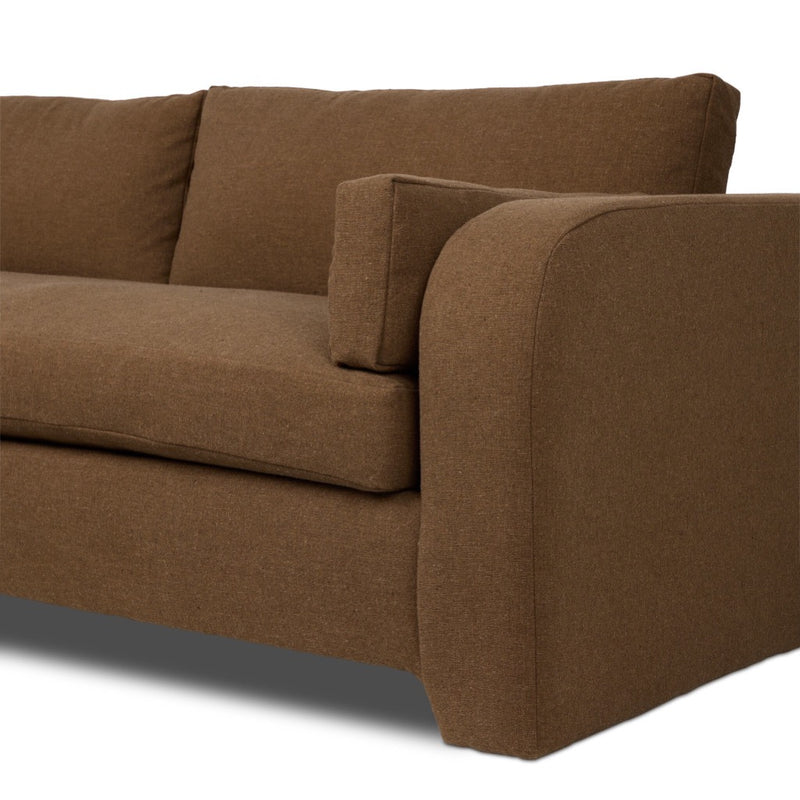 Tate 3Pc Sectional 249584-002 wide arm view