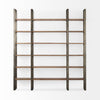 Taunton 6 Tier Shelving Unit 69231-AB front view 
 