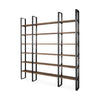 Mercana Taunton 6 Tier Shelving Unit angled view 