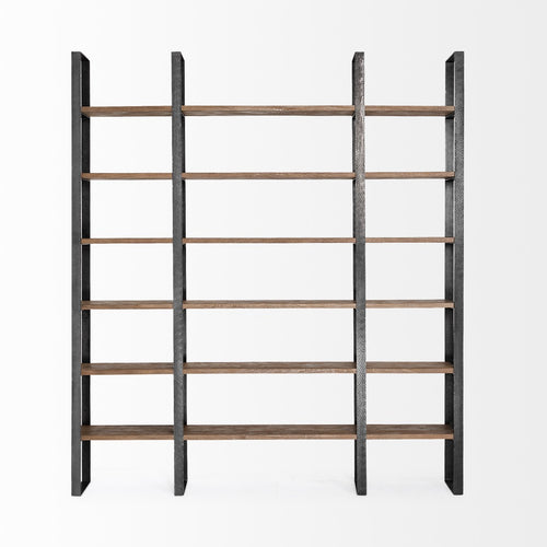 Taunton 6 Tier Shelving Unit 50367-AB front view 