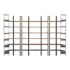 Taunton 6 Tier Shelving Unit 50242-AB with corner units view 