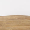 Mercana Terra Oval Coffee Table top edge 