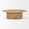 Terra Oval Coffee Table 69876 front view 