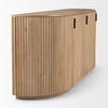 Mercana Terra Sideboard Light Brown Angled View