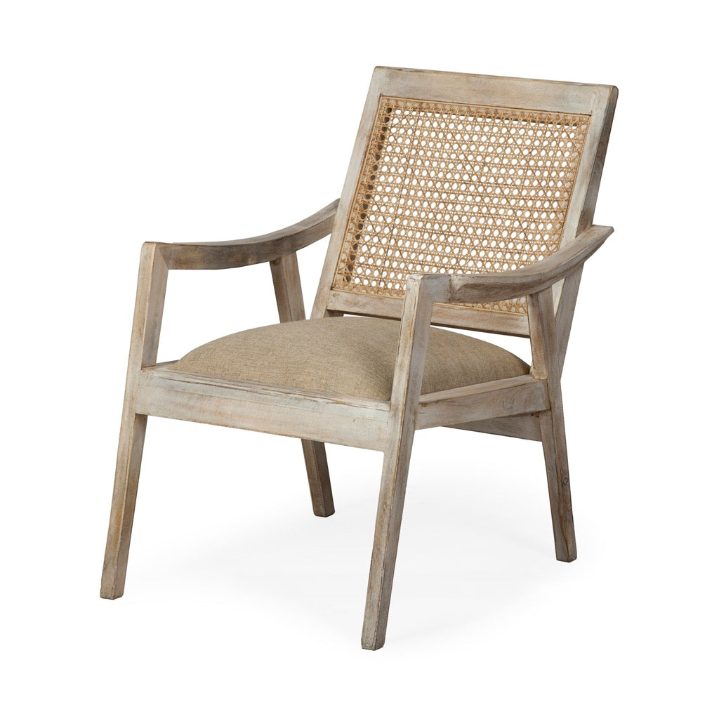 Mercana Teryn Accent Chair angled view 