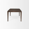 Mercana Teva Dining Table Dark Brown Side View 70863