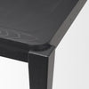 Teva Dining Table Black Corner Tabletop 70862