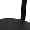 Tex Counter Stool Black Top Grain Leather Seating 225104-003
