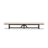 The Arch Bench Antwerp Natural Front Facing View 237668-001